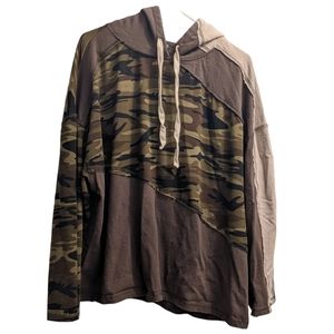 Gigio USA Camo Color Block Hoodie S